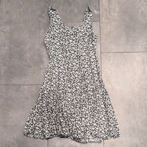 Vintage Ditsy Floral Mini Dress Size 3/XS